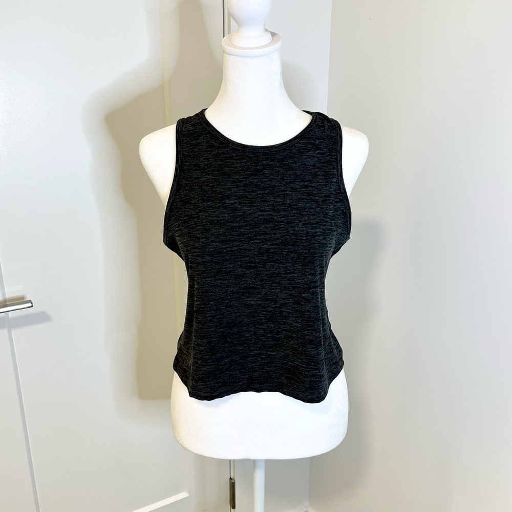 Kyodan Deep Grey/Charcoal Oversized Tank Top - FREE SHIPPING on Bundles $85+